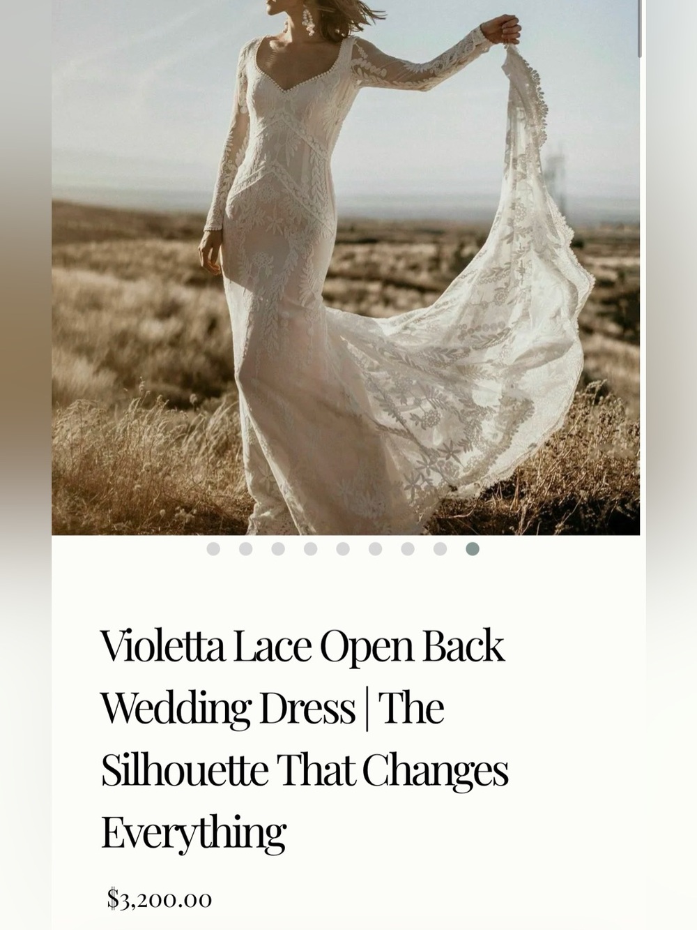 Dreamers and Lovers Violetta Wedding Dress